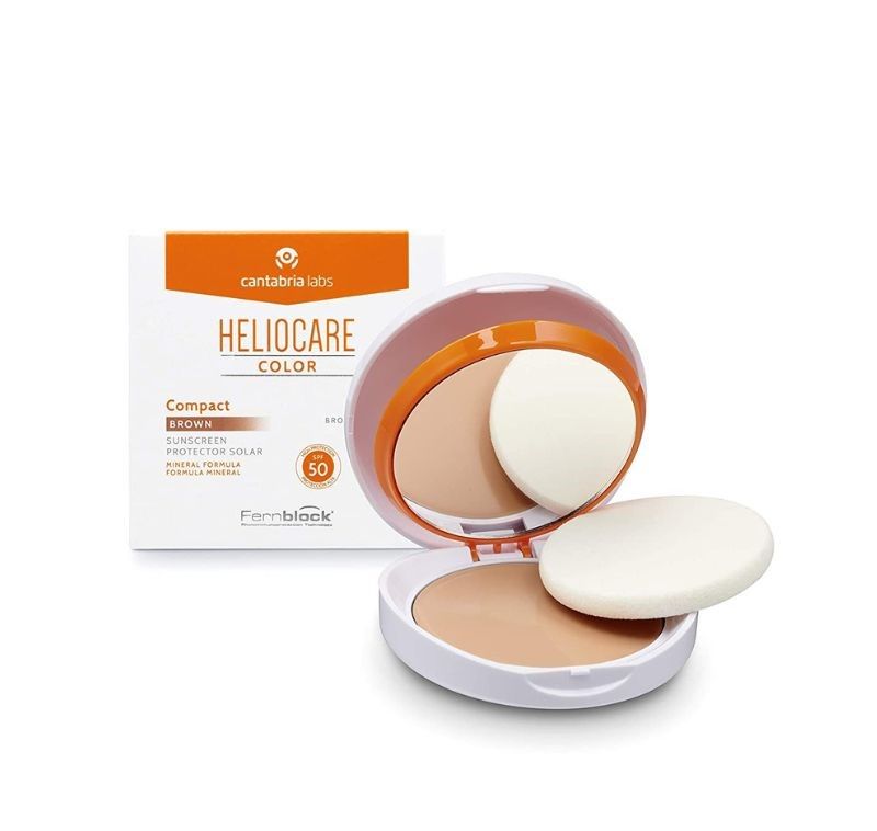 Phấn nền chống nắng Heliocare Oil Free Compact SPF 50 10gr