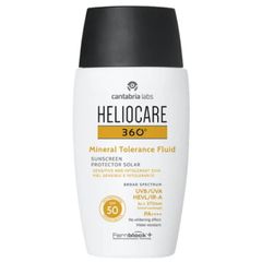 Kem chống nắng bảo vệ toàn diện cho da nhạy cảm, dễ kích ứng HELIOCARE 360° Mineral Tolerance Fluid SPF50 50ml