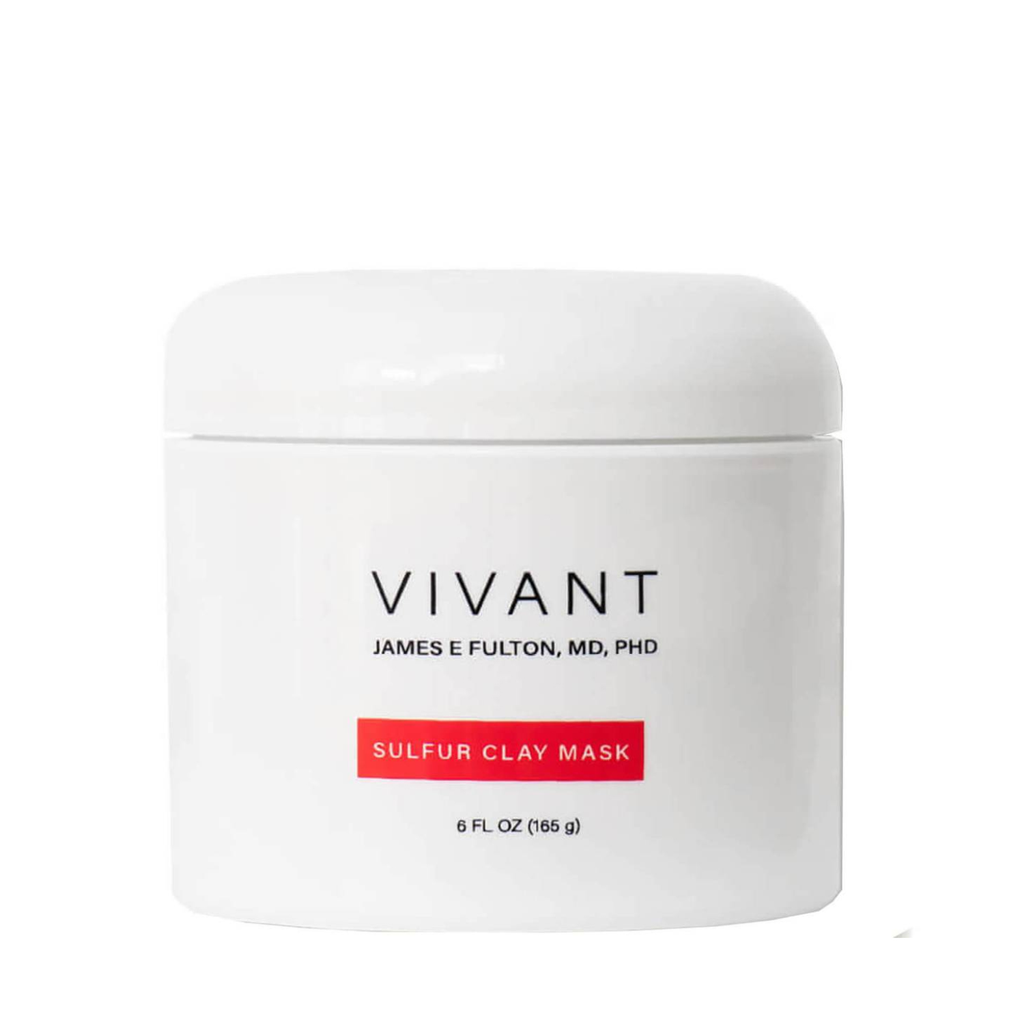 Mặt nạ bùn Vivant Skincare Sulfur Clay Mask trị liệu và thải độc da 113g