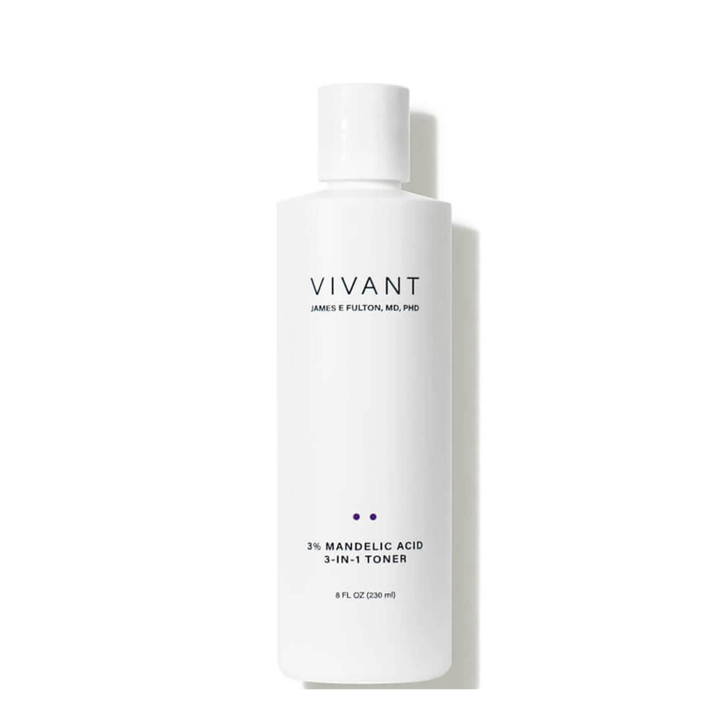 Nước cân bằng Vivant Skincare 3% Mandelic Acid 3-In-1 Toner trị mụn, làm sáng da 115ml