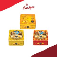 BÁNH QUY HỖN HỢP LUCKYSUN (HỘP THIẾC, CÓ TÚI XÁCH)