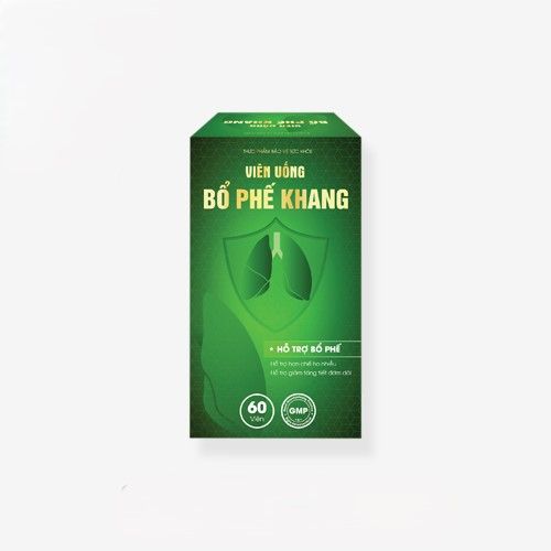 Bổ Phế Khang - Viên Uống Hỗ Trợ Cải Thiện Viêm Họng & Giảm Ho Đờm