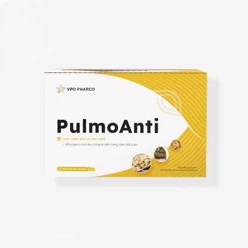 Siro Pulmo Anti - Sản Phẩm Hỗ Trợ Điều Trị Viêm Họng & Viêm Phế Quản