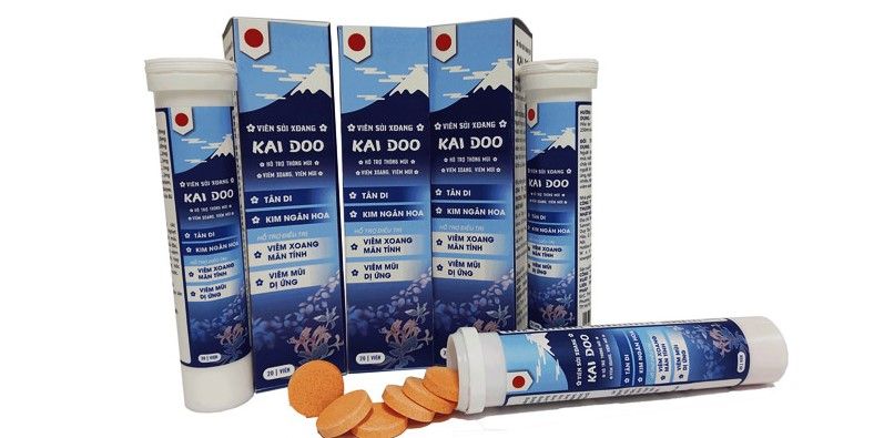 Kai Doo – Viên Sủi Hỗ Trợ Trị Viêm Xoang, Viêm Mũi Hiệu Quả