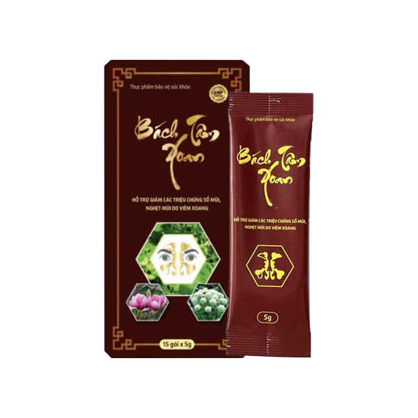 Bách Tâm Xoan - Sản Phẩm Hỗ Trợ Cải Thiện Các Triệu Chứng Viêm Xoang