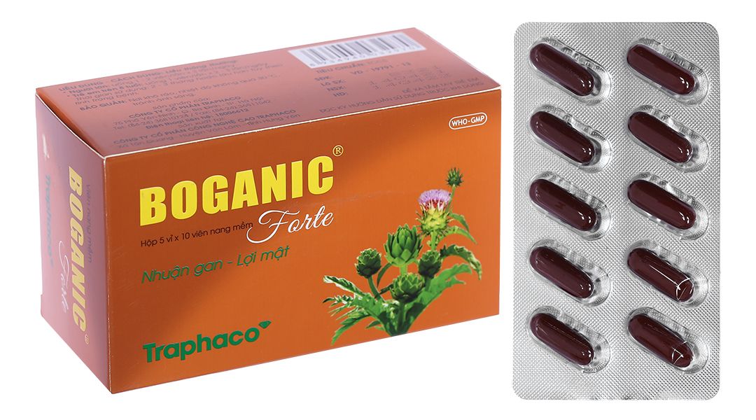 Boganic Forte - Viên Uống Hỗ Trợ Bảo Vệ & Giải Độc Gan