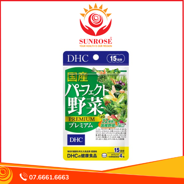Viên uống rau củ 15 ngày DHC