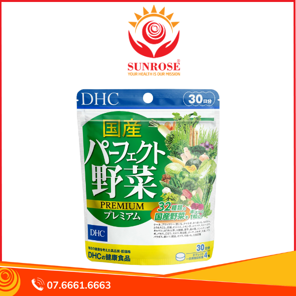 Viên uống rau củ 30 ngày DHC