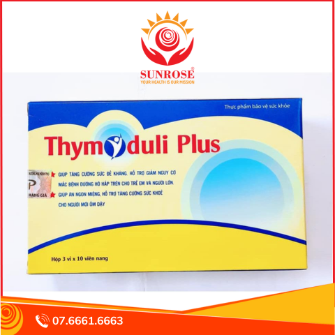 Thực phẩm bảo vệ sức khỏe Thimoduli Plus (60 viên)