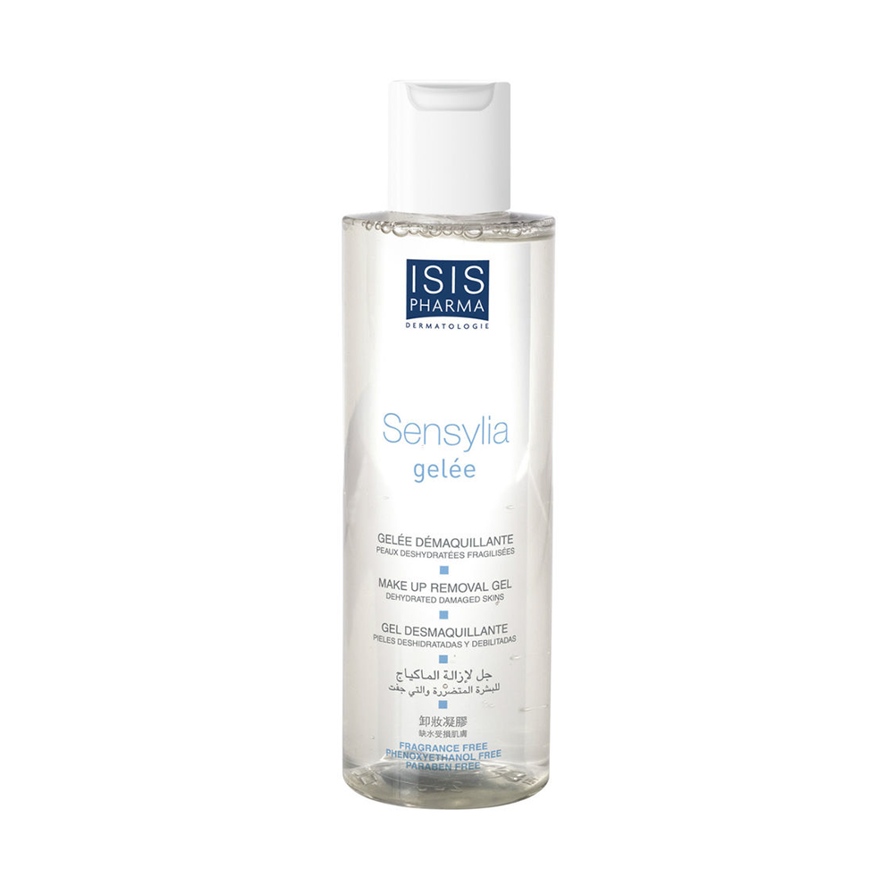 Gel tẩy trang ISIS Pharma Sensylia Gelee hỗ trợ làm sạch sâu bụi bẩn, lớp trang điểm trên da (250ml)