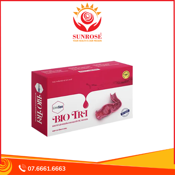 Bio Trĩ - Ống Siro Hỗ Trợ Điều Trị Bệnh Trĩ (Hộp 20 ống)