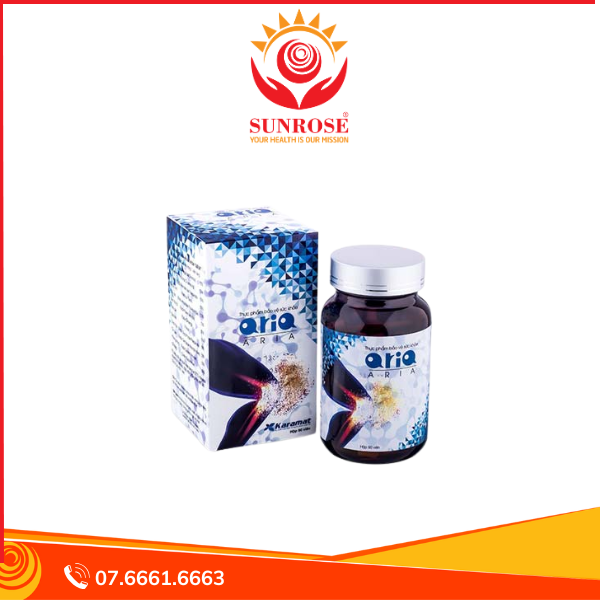 Liệu Trình 03 Hộp Tặng 1 Xương Khớp Aria Công Thức Nhật Bản | Giảm Đau - Tiêu Viêm - Phục Hồi