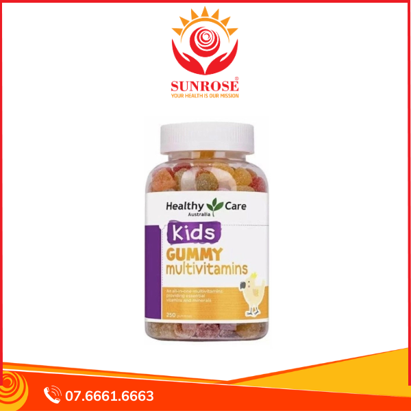 Healthy Care Gummy - Kẹo Dẻo Bổ Sung Vitamin & Dưỡng Chất Cho Trẻ Em