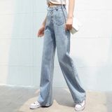  Quần Jeans Nữ Nhìều Nút 8009 