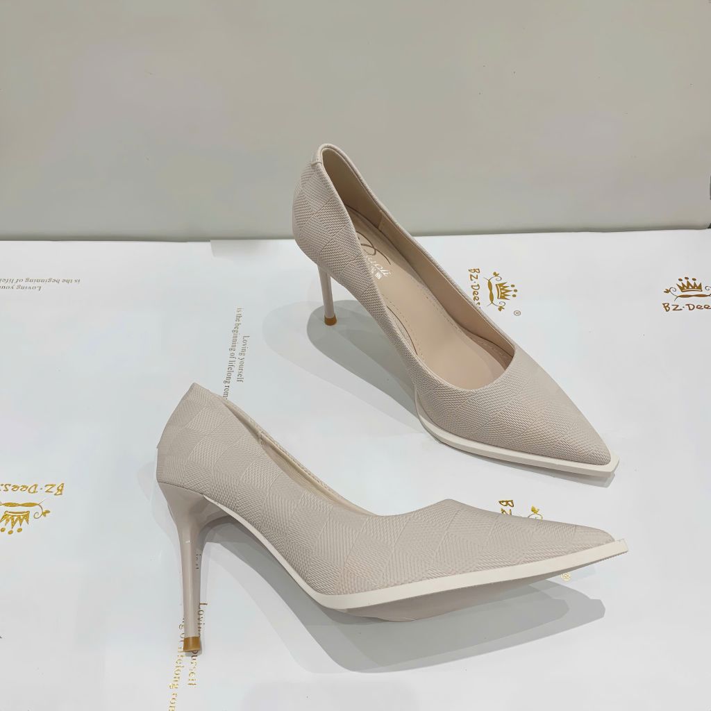 Giày Cao Gót Nữ 9 Phân QCCC 9-76