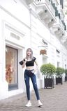  Quần jeans nữ 9 tấc 