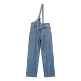  Quần jeans nữ Yếm 1 Dây Chéo J16622 