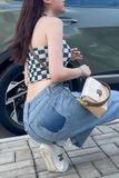  Quần Jeans nữ Trơn Q8002 