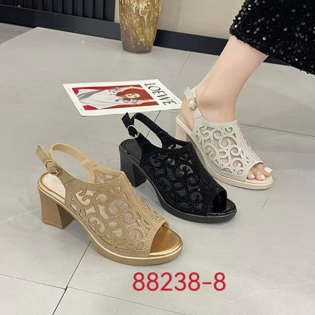 Giày Sandal Trung Niên 6 phân siêu nhẹ, êm 88238-8
