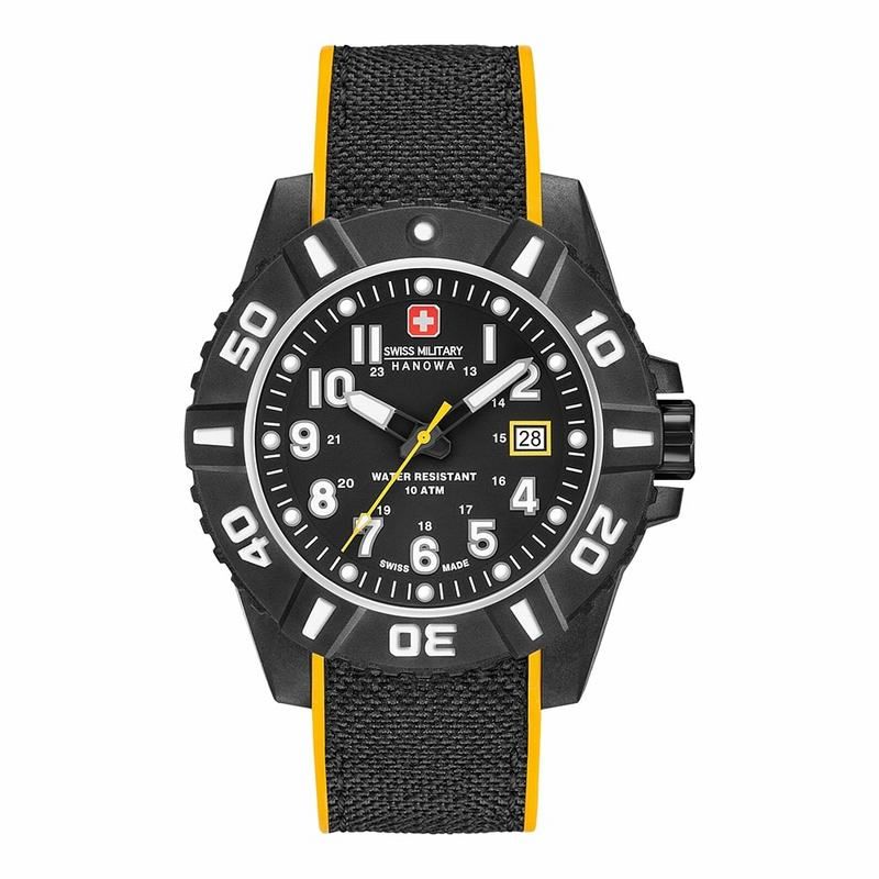 Đồng hồ Nam Swiss Military Hanowa - 06-4309.17.007.79 - Vải dệt + Silicone