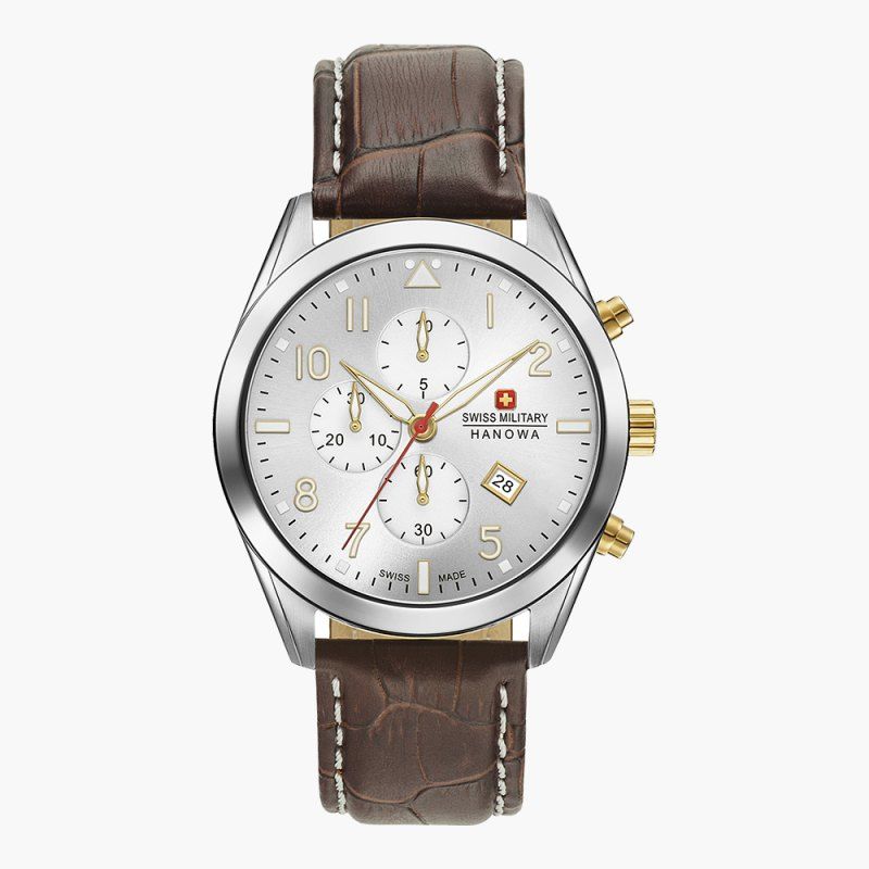 Đồng hồ Nam Swiss Military Hanowa - 06-4316.04.001.02 - Dây Da