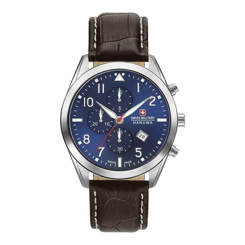 Đồng hồ Nam Swiss Military Hanowa - 06-4316.04.003 - Dây Da