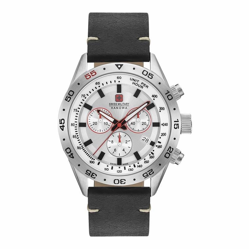 Đồng hồ Nam Swiss Military Hanowa - 06-4318.04.001 - Dây Da