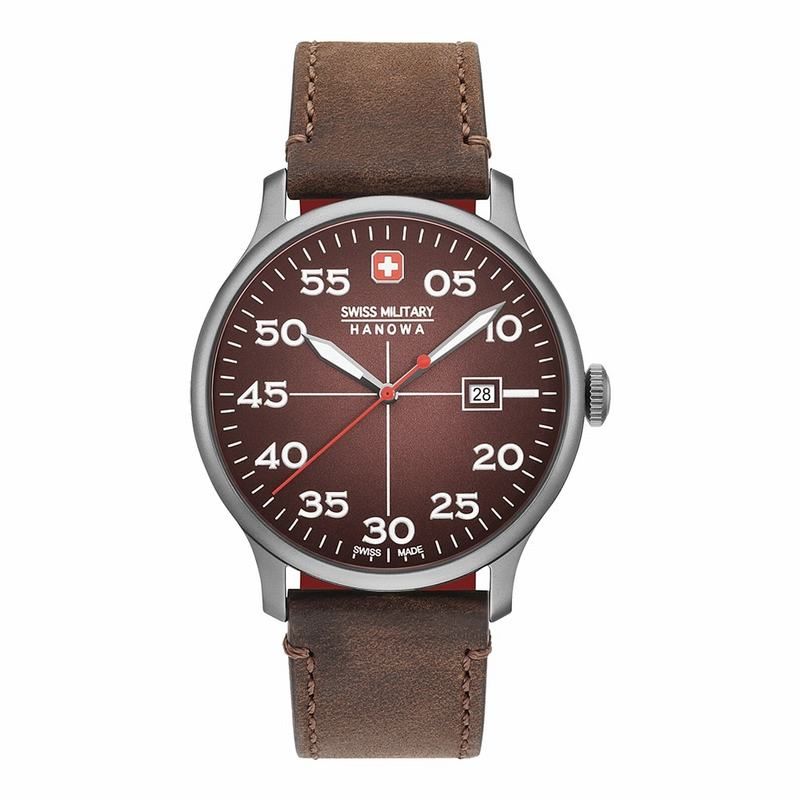 Đồng hồ Nam Swiss Military Hanowa - 06-4326.30.005 - Dây Da
