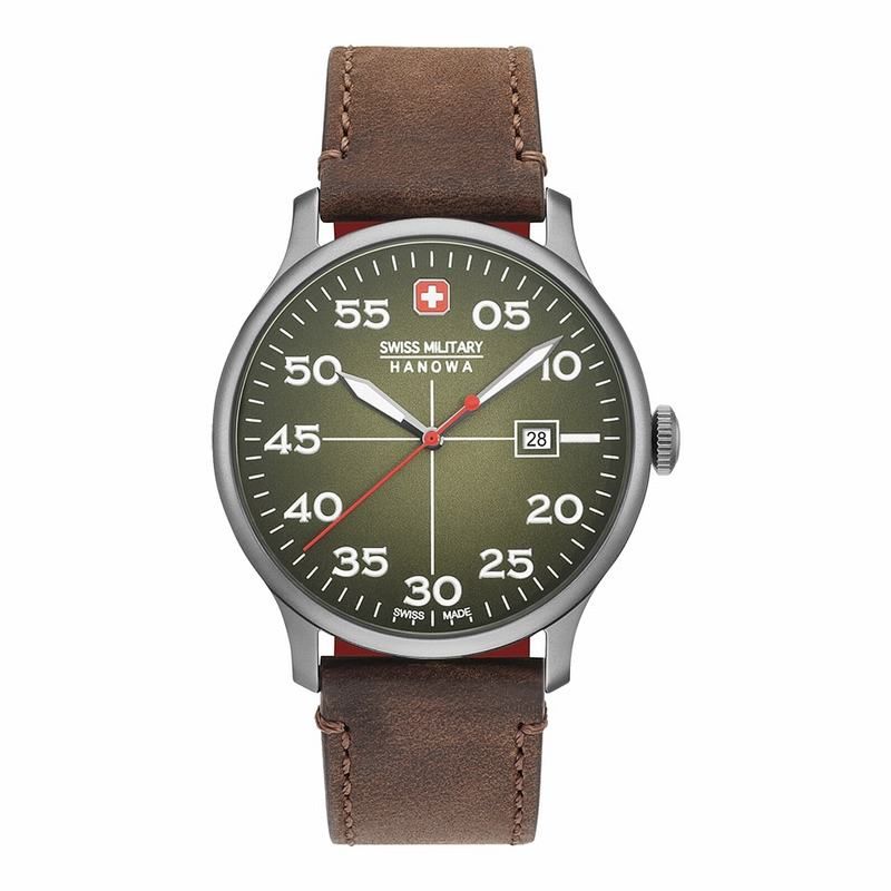 Đồng hồ Nam Swiss Military Hanowa - 06-4326.30.006 - Dây Da