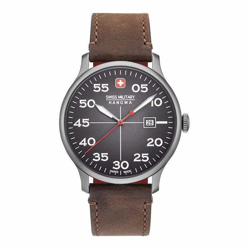 Đồng hồ Nam Swiss Military Hanowa - 06-4326.30.009 - Dây Da