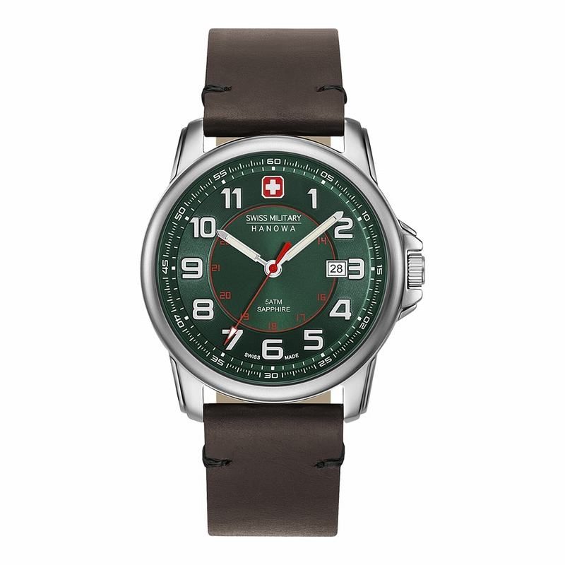 Đồng hồ Nam Swiss Military Hanowa - 06-4330.04.006 - Dây Da
