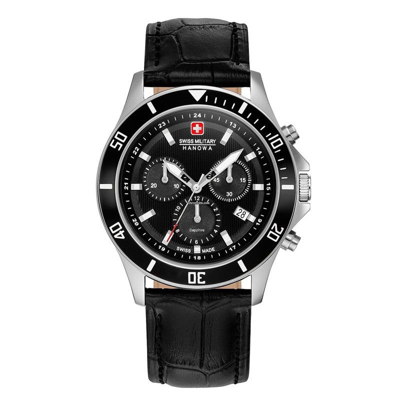 Đồng hồ Nam Swiss Military Hanowa - 06-4331.04.007 - Dây Da