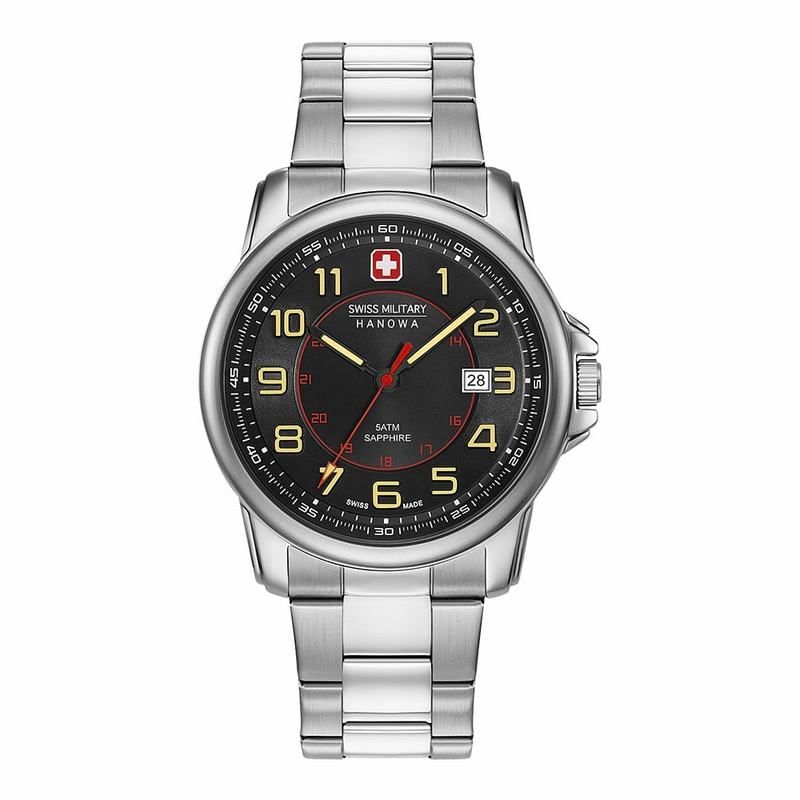 Đồng hồ Nam Swiss Military Hanowa - 06-5330.04.007 - Dây Kim Loại