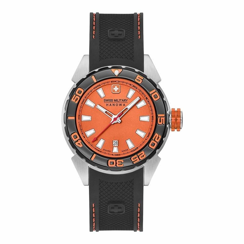 Đồng hồ Nữ Swiss Military Hanowa - 06-6323.04.079 - Dây Silicone