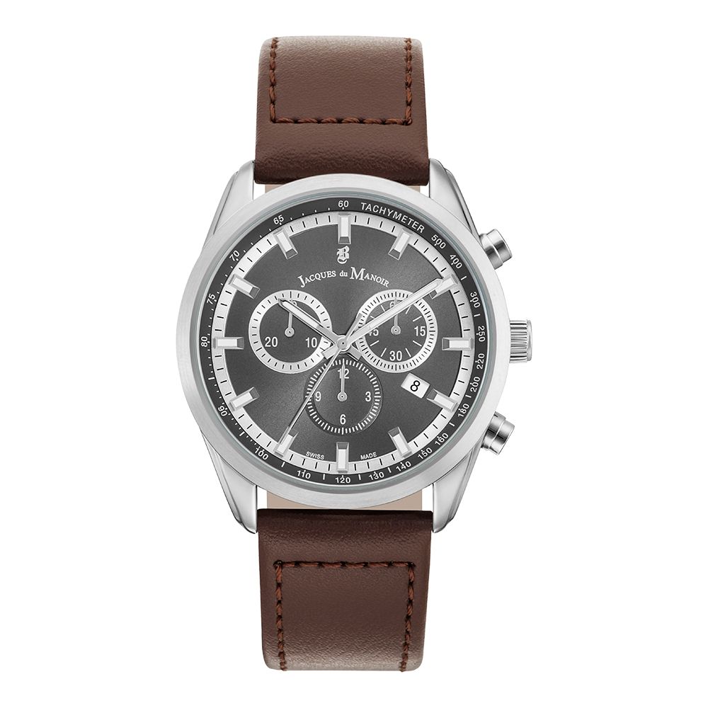 Đồng hồ Nam Jacques du Manoir - AP.02 - Dây Da