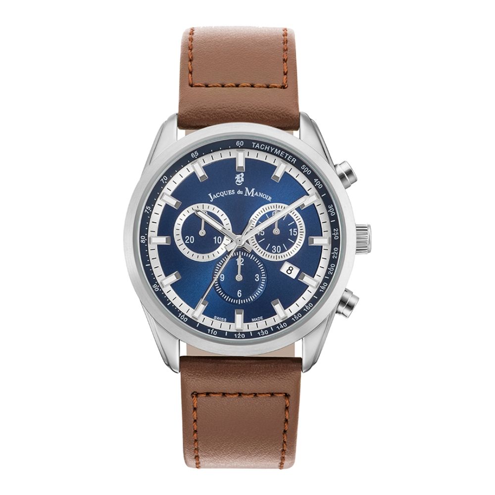 Đồng hồ Nam Jacques du Manoir - AP.03 - Dây Da