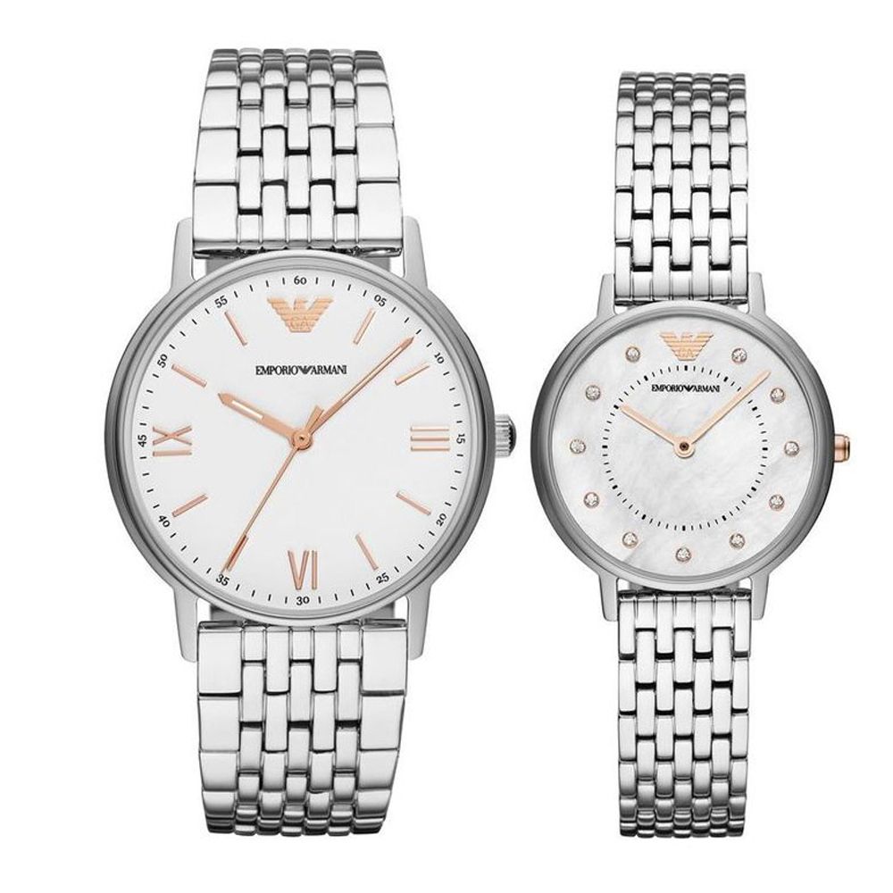 Đồng hồ Set Emporio Armani - AR80014 - Dây Kim Loại