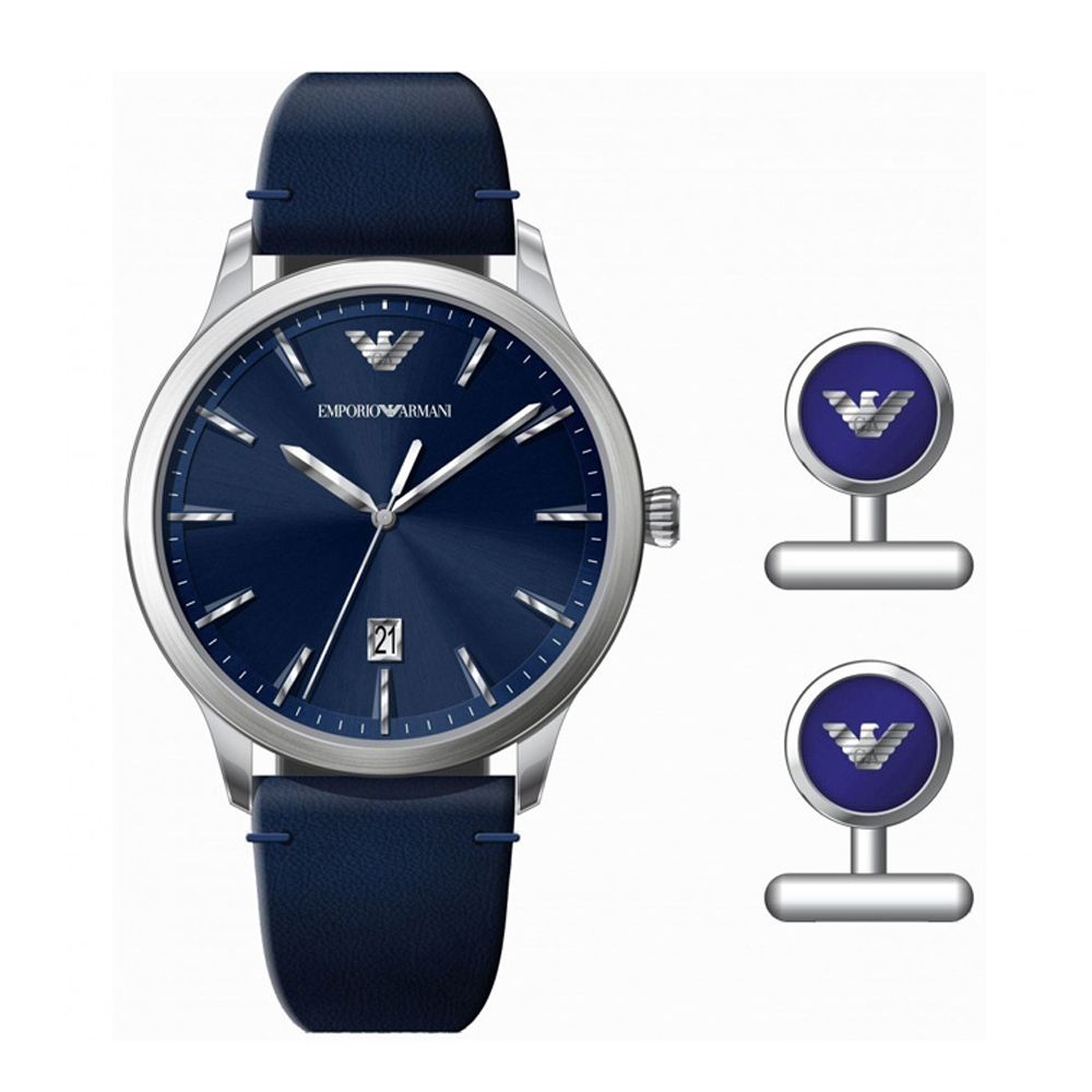 Đồng hồ Nam Emporio Armani - AR80032 - Dây Da