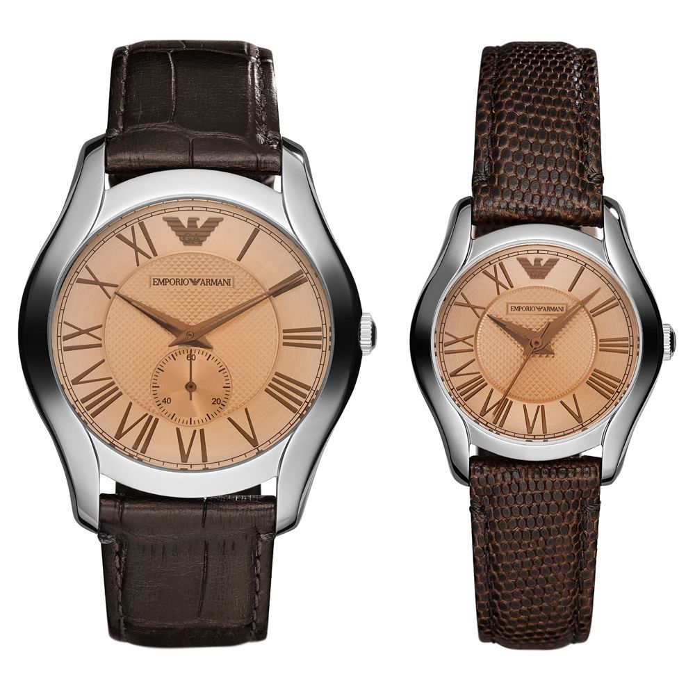 Đồng hồ Set Emporio Armani - AR9110 - Dây Da