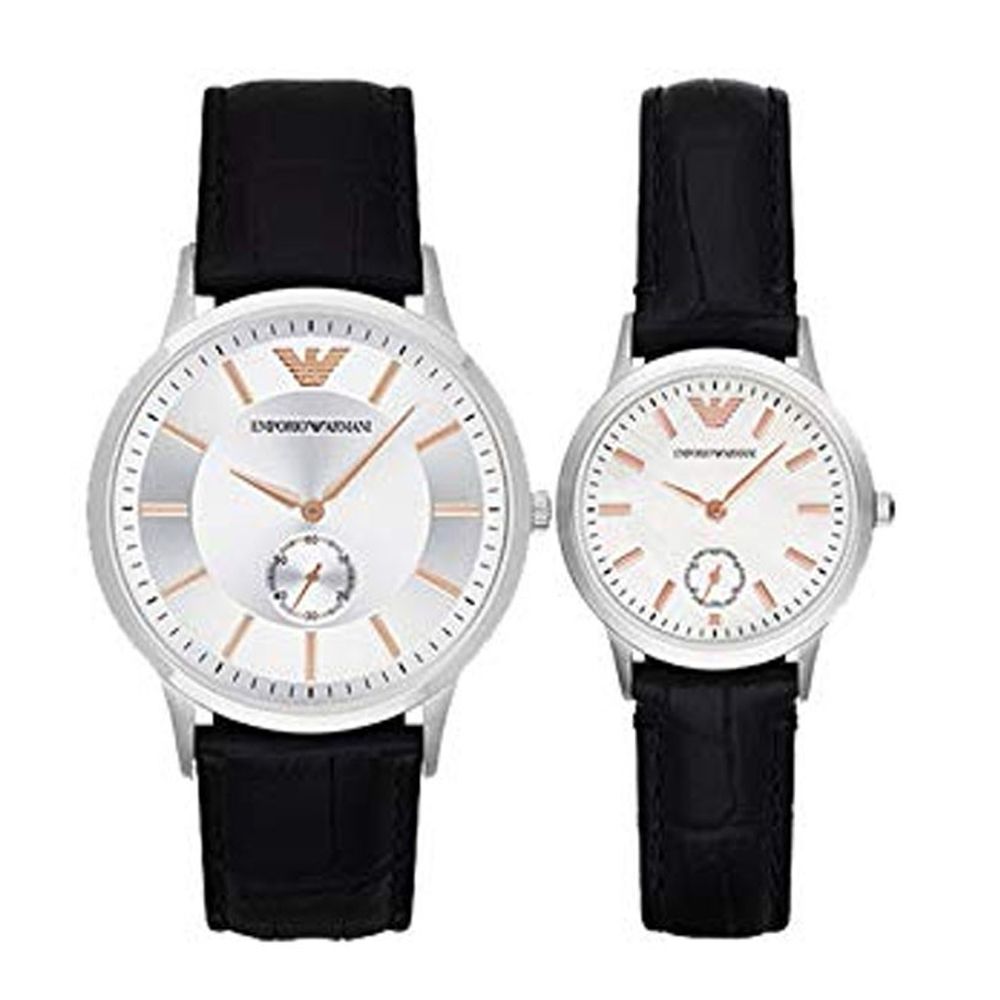 Đồng hồ Set Emporio Armani - AR9113 - Dây Da