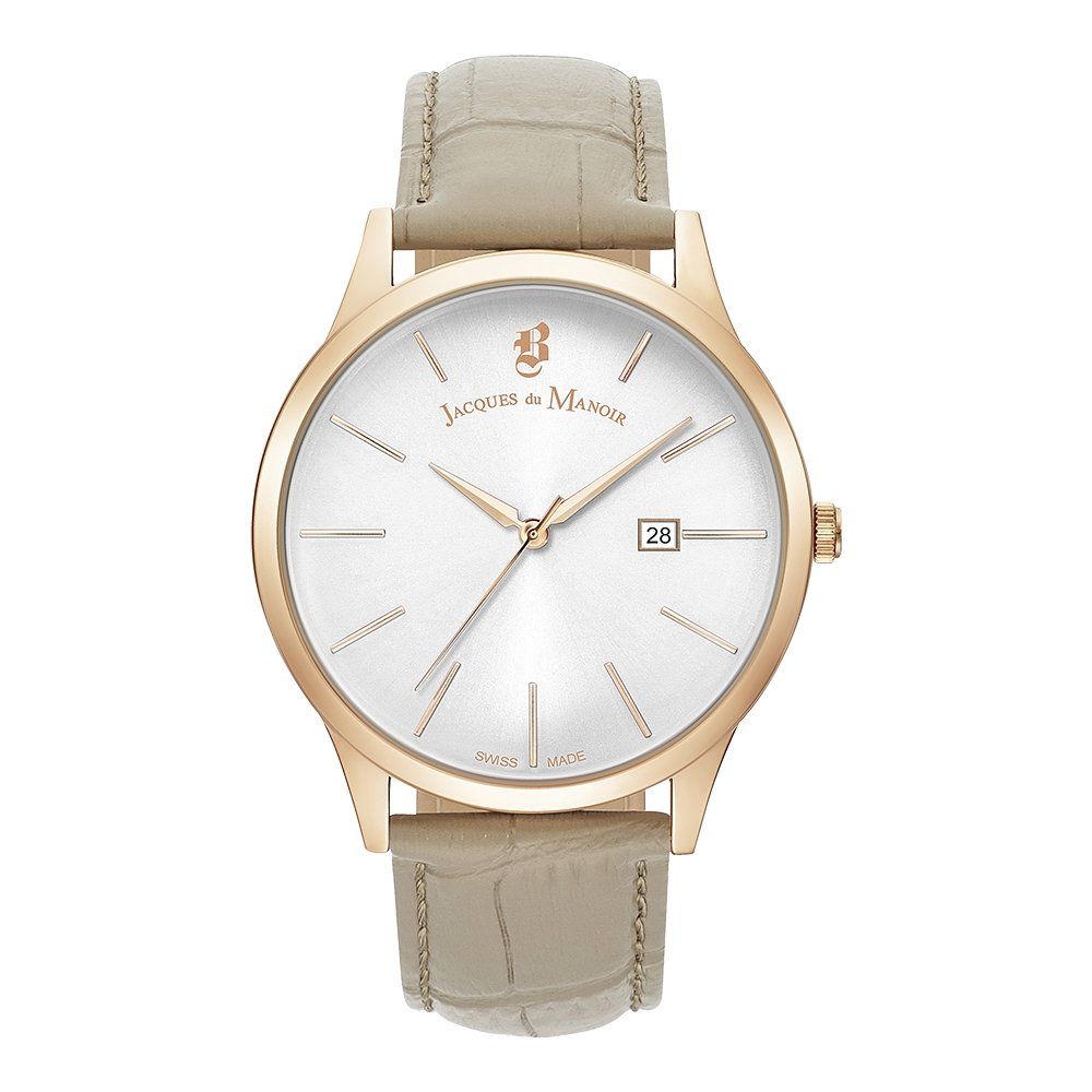Đồng hồ Nam Jacques du Manoir - EMG.10 - Dây Da