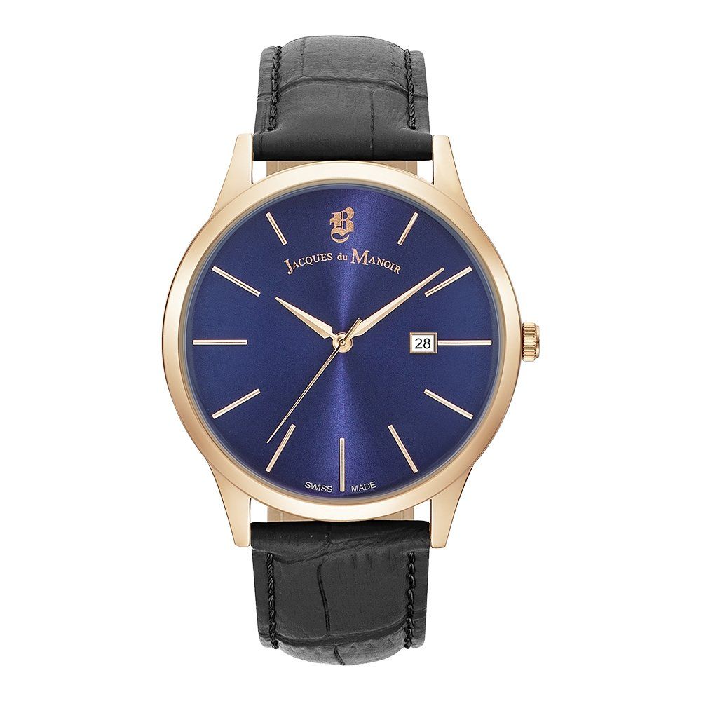 Đồng hồ Nam Jacques du Manoir - EMG.11 - Dây Da