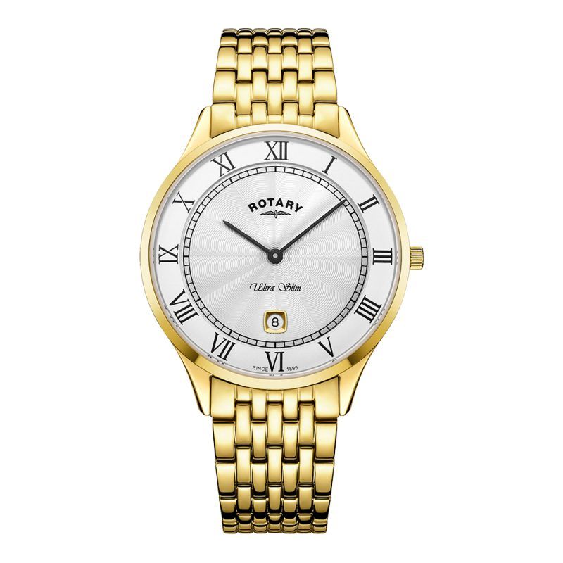 Đồng hồ Nam Rotary - GB08303/01 - Dây Kim Loại