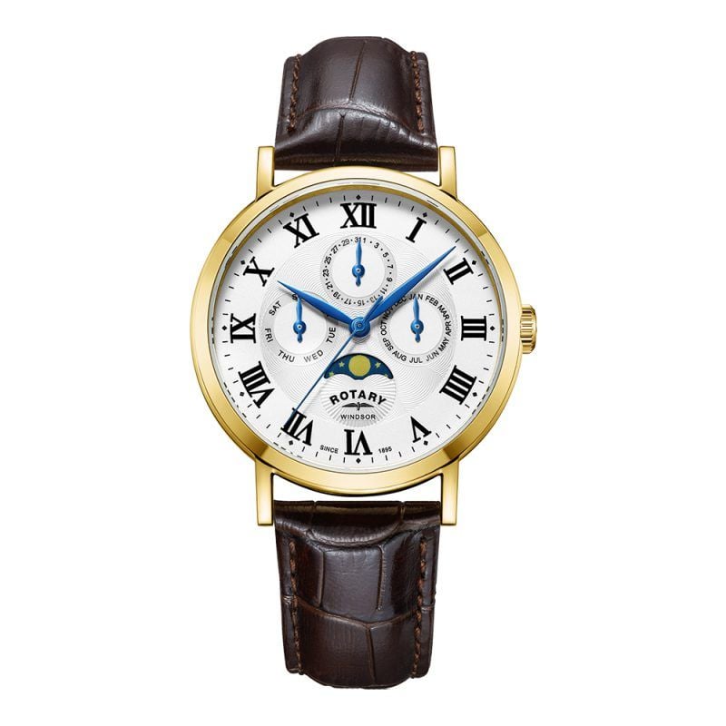Đồng hồ Nam Rotary - GS05328/01 - Dây Da