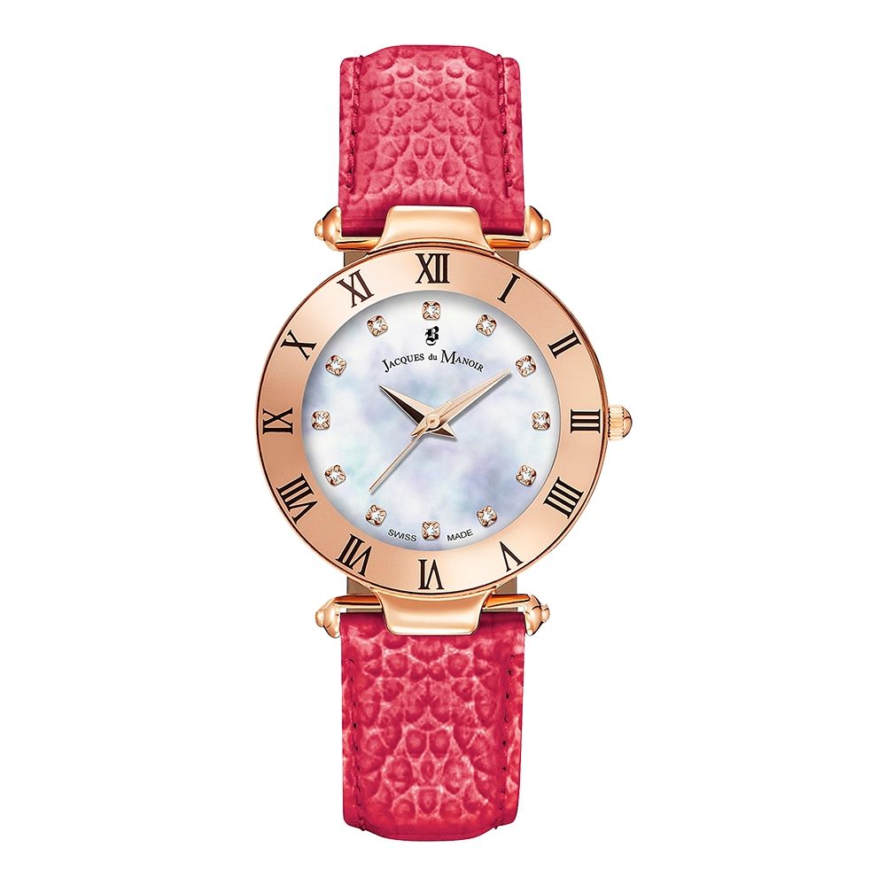 Đồng hồ Nữ Jacques du Manoir - JWL00103 - Dây Da