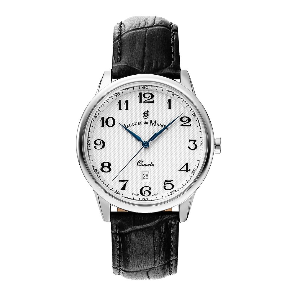 Đồng hồ Nam Jacques du Manoir - LE.01 - Dây Da