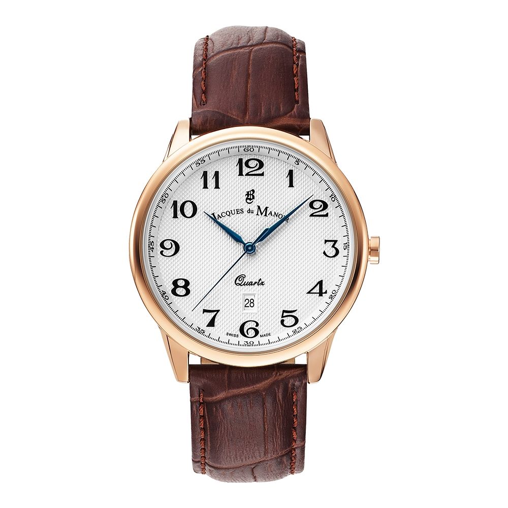 Đồng hồ Nam Jacques du Manoir - LE.03 - Dây Da