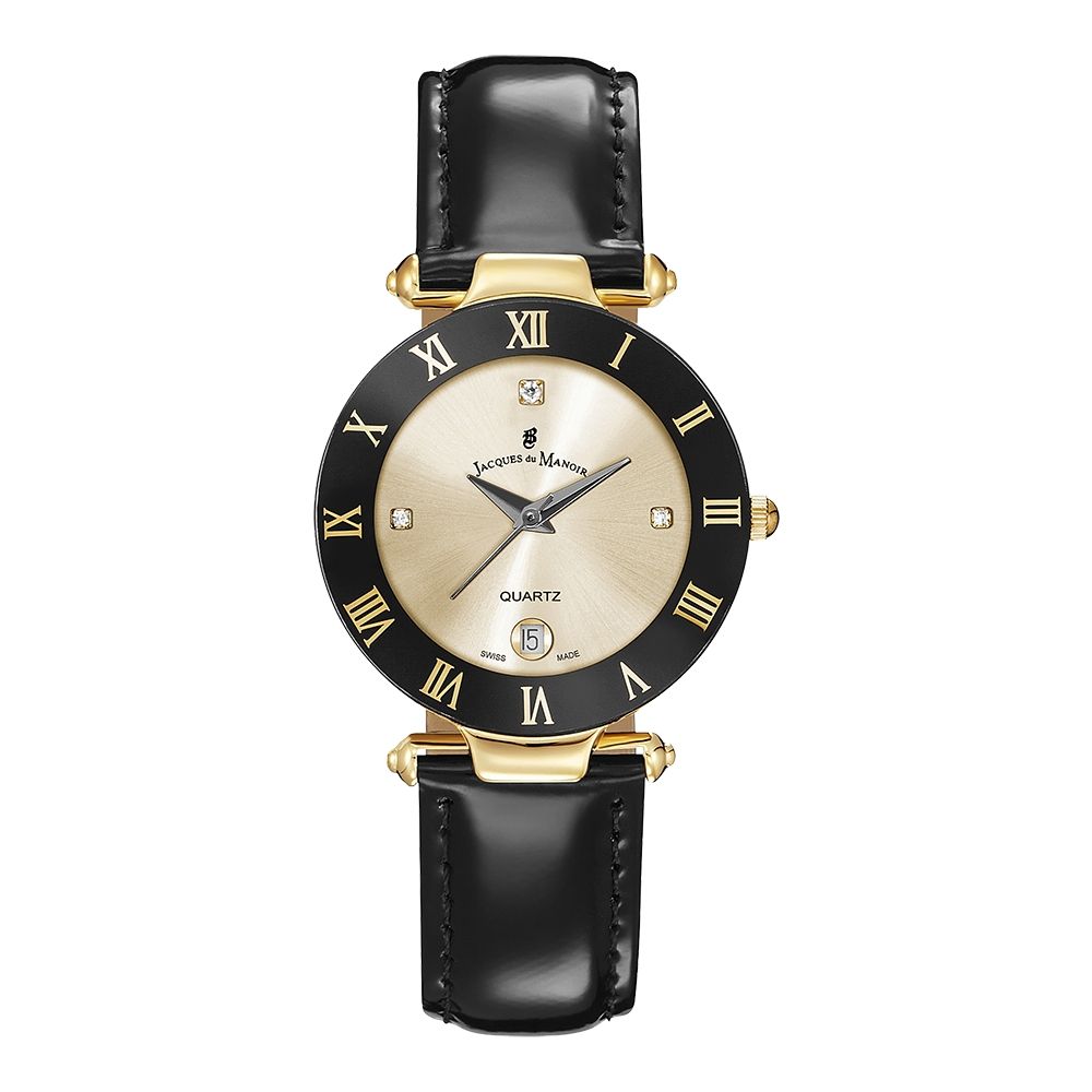 Đồng hồ Nữ Jacques du Manoir - RC.27 - Dây Da