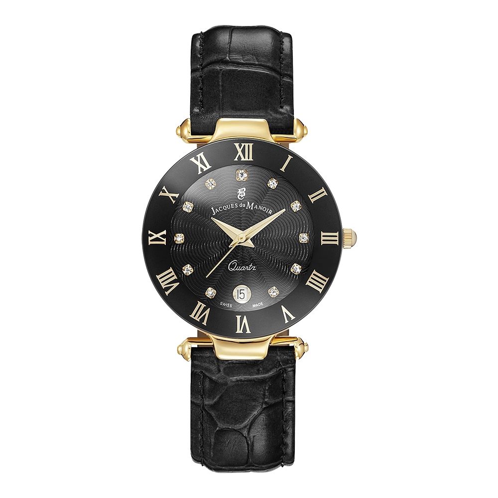 Đồng hồ Nữ Jacques du Manoir - RC.87 - Dây Da