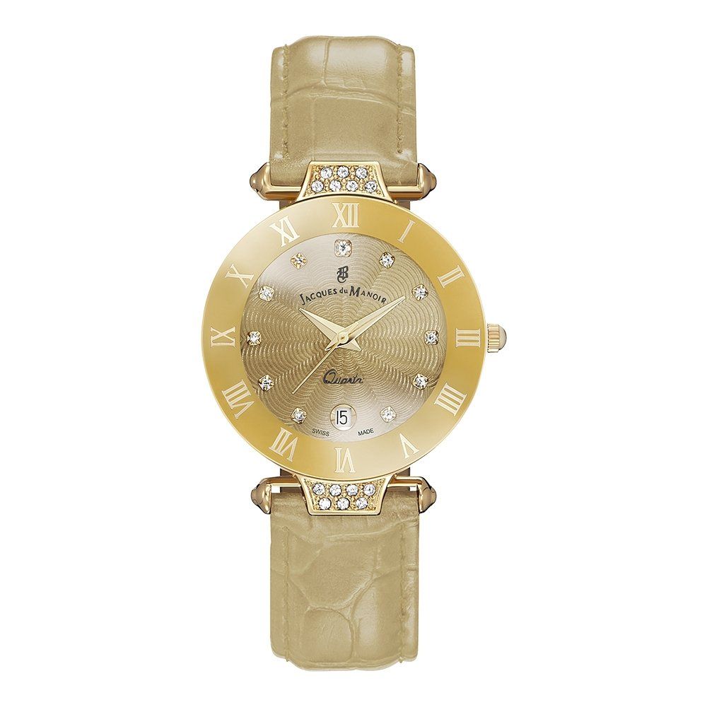 Đồng hồ Nữ Jacques du Manoir - RCP.91 - Dây Da